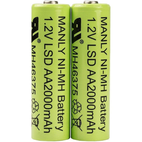 Socket Mobile AA NiMH Batteries for SocketScan S700/S730/S740/S760 - 10 Pair AC4147-1905 - main