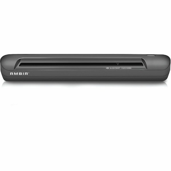 Ambir Ambir TravelScan Pro Sheetfed Scanner - 48 bit Color - 8 bit Grayscale - 600 dpi - USB PS600-AS - main
