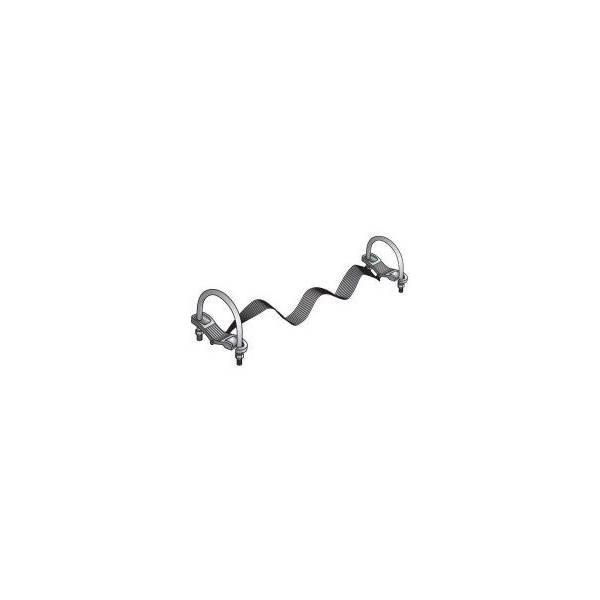 O-Z/Gedney Rigid Conduit Fittings, 1/2 to 3/4'', 24'' L, Hot Dip Galvanized Malleable/Ductile Iron ClA, Hot Di BJ-0507-24 - main