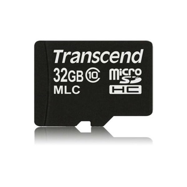 Transcend Information Transcend 32 GB Class 10 microSDHC - 20 MB/s Read - 16 MB/s Write TS32GUSDC10M - main