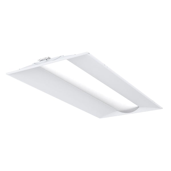 Lithonia Lighting LED Recessed Troffer, 2 ft x4 ft Size, 55W STAKS 2X4 ALO6 SWW7 - main