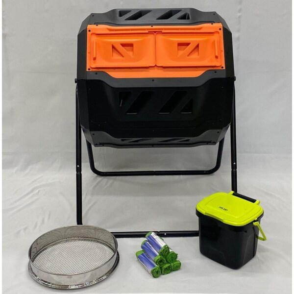 Genesis&44Maze&44 Rsi Genesis, MAZE, RSI Genesis 42 Gallon Composter with Sifter, Caddie 6 bag rolls GEN-C42-SC - main