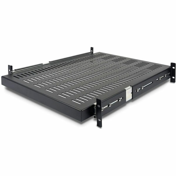 Startech.Com 19in Adjustable Sliding Server Rack Cabinet Shelf UNISLDSHF19 - main