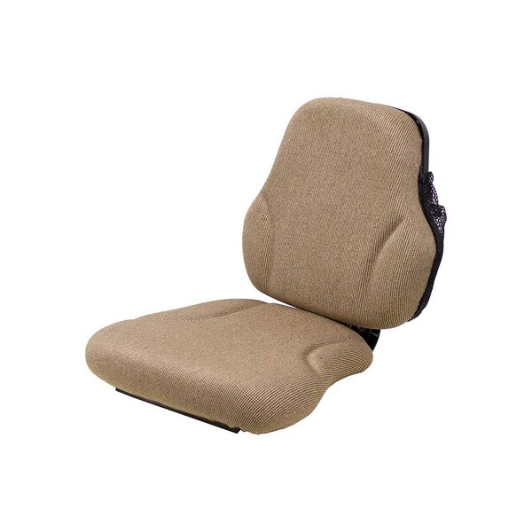 Uni Pro Instructional Buddy Seat for John Deere 7020-9000T Series Tractors, RE192707, Brown Fabric 8249 - main