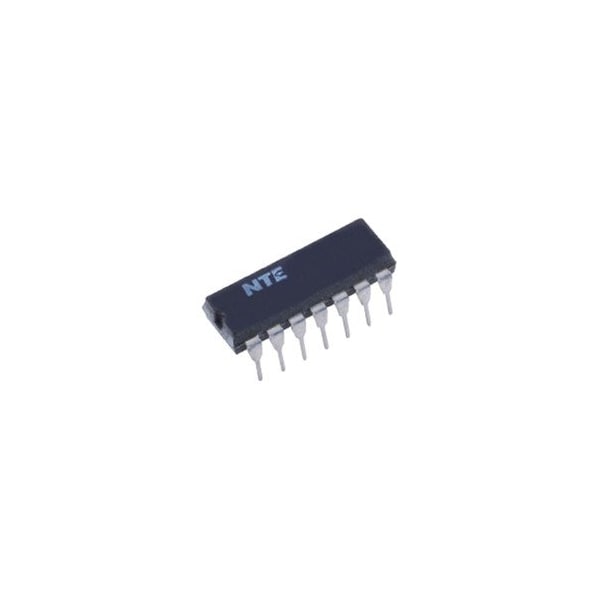 Nte Eletronics CMOS Quad 2-Input NOR Gate (Digital IC) NTE4001B - main