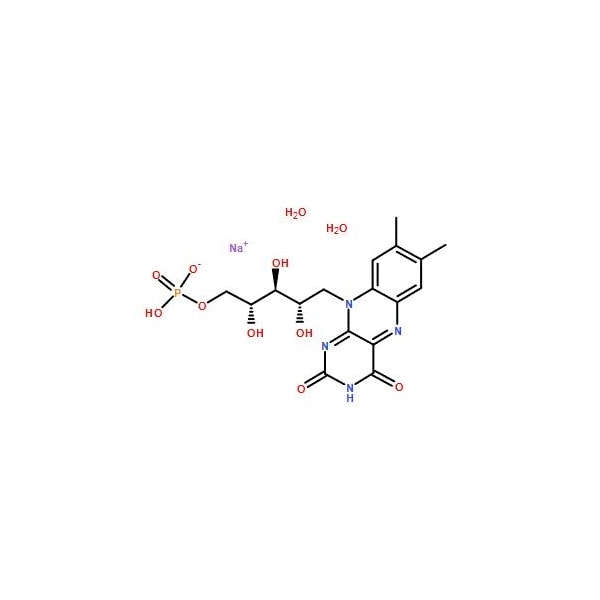 Ak Scientific Riboflavin 5'-phosphate sodium (1g), CAS 130-40-5 X2938-1g - main