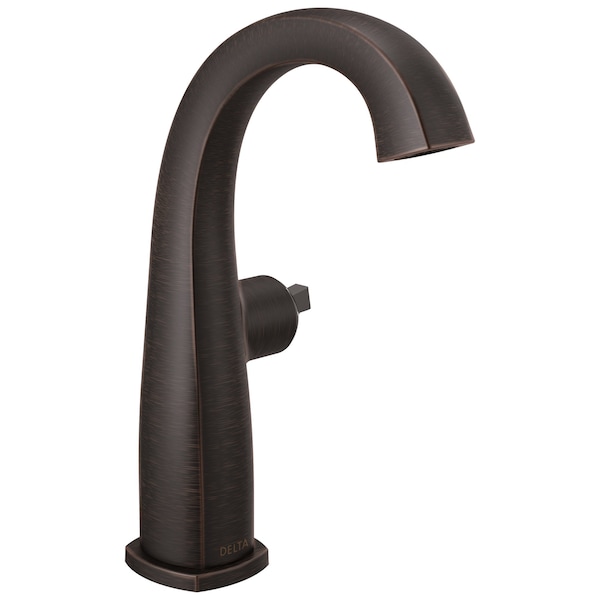 Delta Single Handle Mid-Height Bathroom Faucet - Less Handle 677-RBLHP-DST - main
