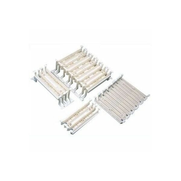 Ortronics 100 PR BLOCK 110 WITH LEGS, CAT5E FIELD TERMINATED, 10.72"X3.59"X3.25" 30200145 - main
