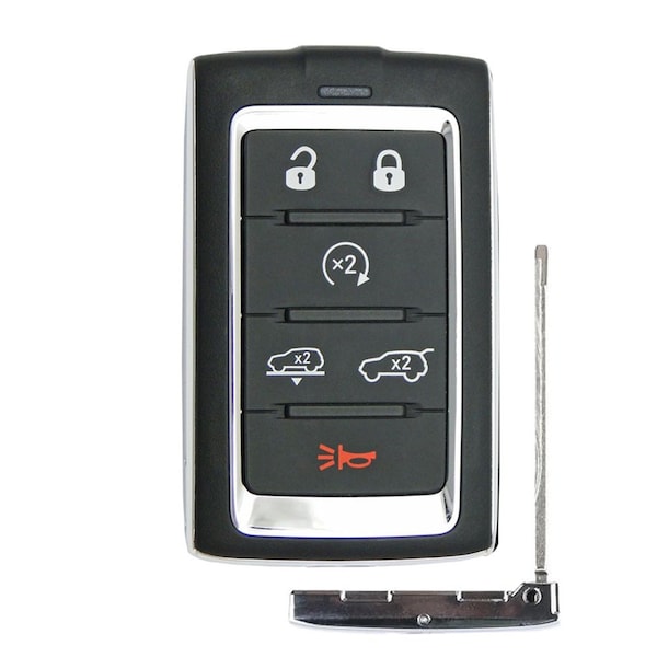 Aks Keys 2022 2023 Jeep Grand Wagoneer Smart Key 6B Fob FCC# M3NWXF0B1 RC-JEEP-45C - main