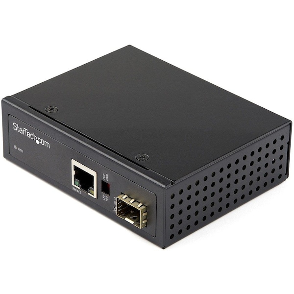 Startech.Com FIBER TO ETHERNET MEDIA CONVERTER EXTENDS NETWORKS & CONVERTS OPTICAL FIBER TO R IMC1GSFP - main