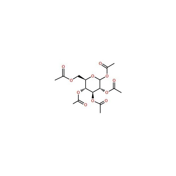 Ak Scientific D-Glucose 2, 3, 4, 5, 6-pentaacetate, Anomeric mixture (100g), CAS 3891-59-6 P313-100g - main