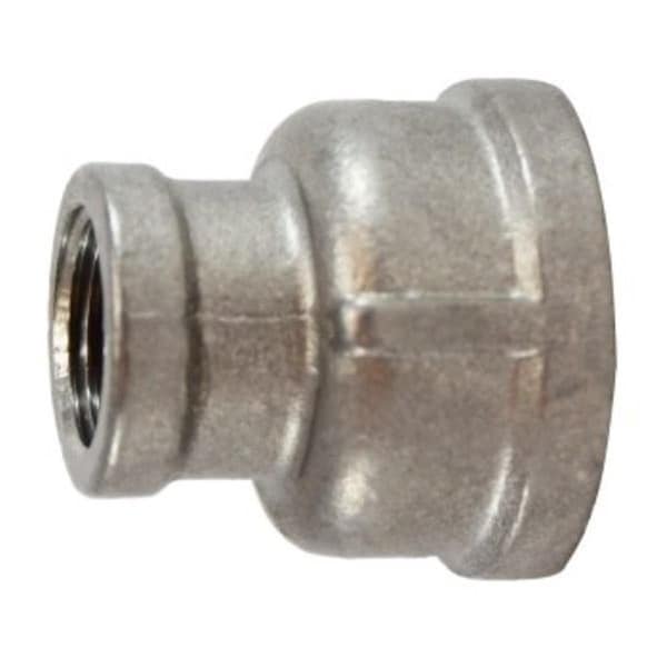 Gizmo 0.5 x 0.375 in. 150 lbs Stainless Steel 304 Reducing Coupling, Galvanized GI3266041 - main