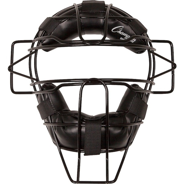 Champion Sports Extended Throat Guard Adult Catchers Mask, Black BM2A - main