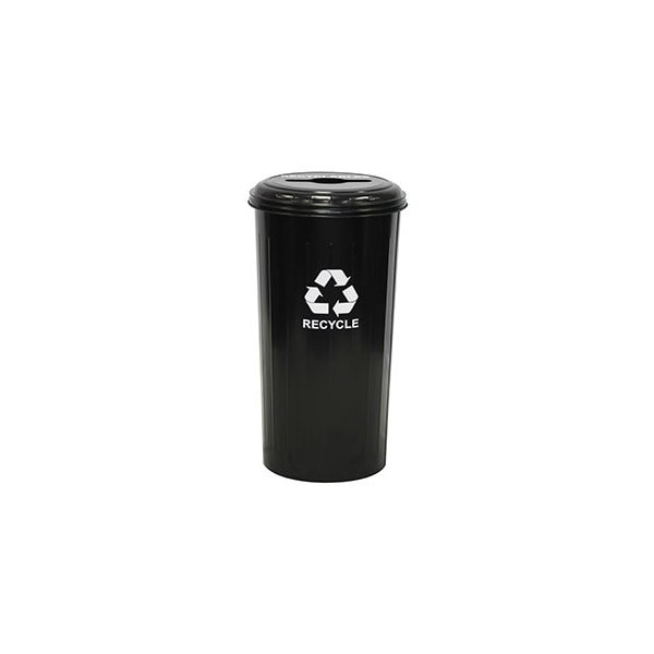 Witt Industries 20 gal Round Black, Metal 10/1CTBK - main