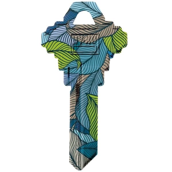 Hy-Ko Key Blank, Brass, For: Schlage SC1 Keyways 16010SC1-39 - main