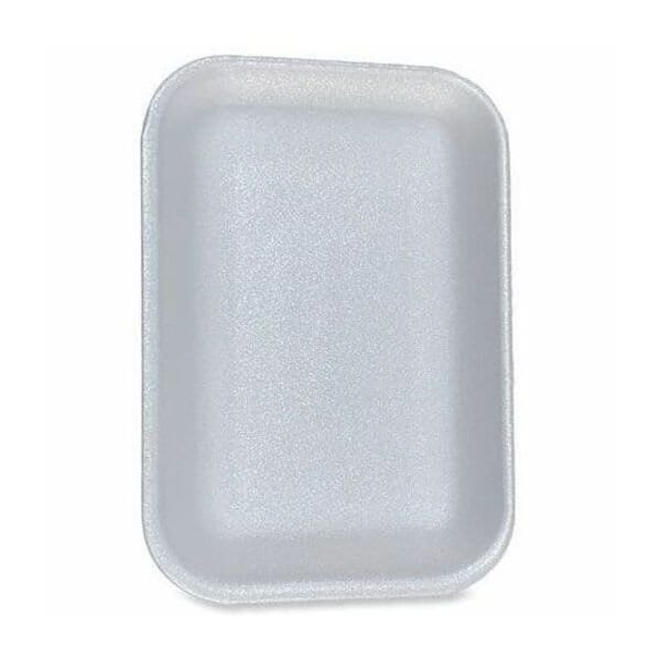 Gen Meat Trays, No 2. 8.5 x 6.03 x 1.11, White, 500PK 2WH - main