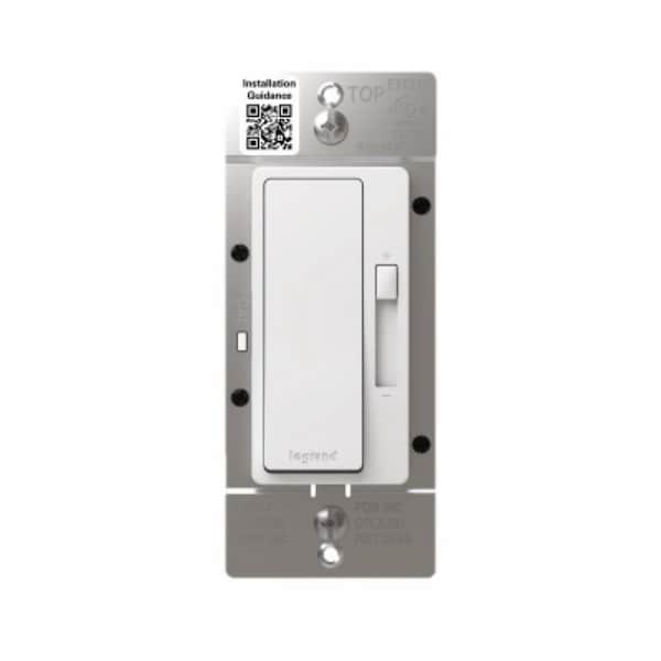 Legrand radiant Series RHL153PW Advanced Dimmer, 1.25 A, 120 V, 150 W, CFL, Incandescent, LED Lamp RHL153PWCC4 - main