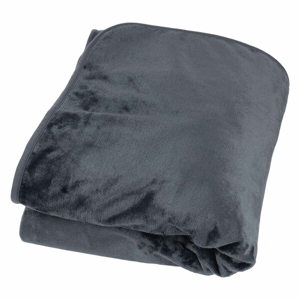 Lavish Home Waterproof Blanket King-Size Blanket for Kids, Pets, & Outdoors Throw for Bed, Couch, Chair & Car HT-THROW3-GRY - main