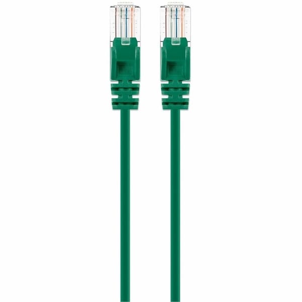 Intellinet Network Solutions CAT6 U/UTP SLIM NETWORK PATCH CABLE, 7 FT., GREEN 743433 - main
