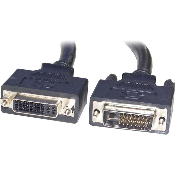 Cable Wholesale DVI-D Male / DVI-D Female Dual Link Cable, Black, 3 Meter (10 ft) 10V2-07203BK - main