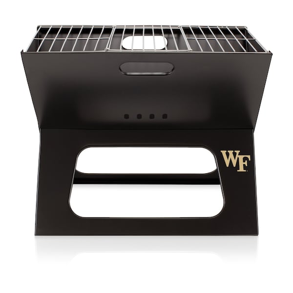 Picnic Time Family Of Brands NCAA Wake Forest Demon Deacons X-Grill Portable Grill - Camping Grill 775-00-175-614-0 - main