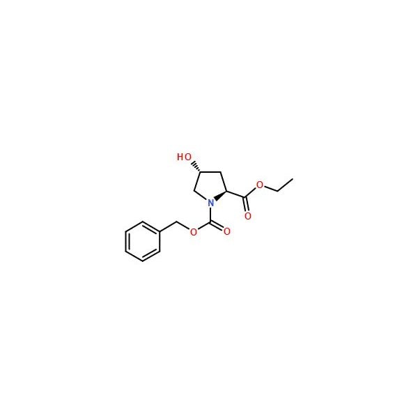 Ak Scientific 1-Cbz-trans-4-Hydroxy-L-proline ethyl ester (5g), CAS 103667-57-8 G439-5g - main