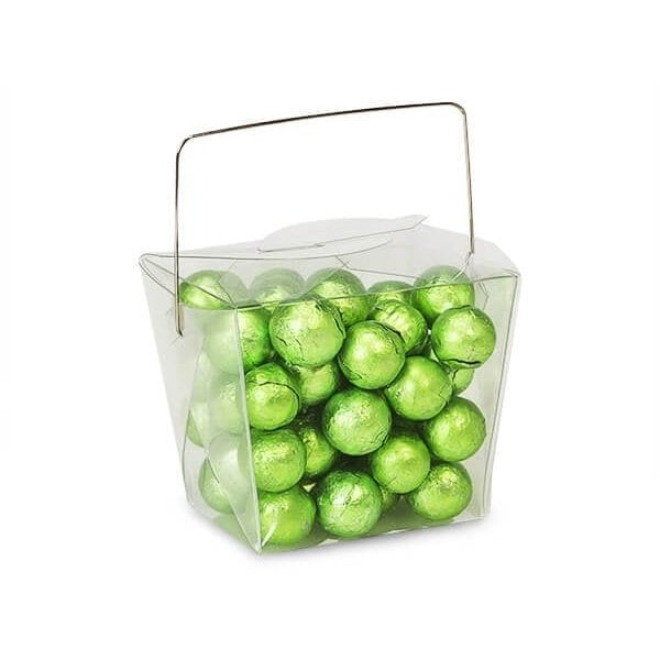 Nashville Wraps Clear Take Out Favor Boxes, Medium 3.75x3x3.25, 12PK 11552 - main
