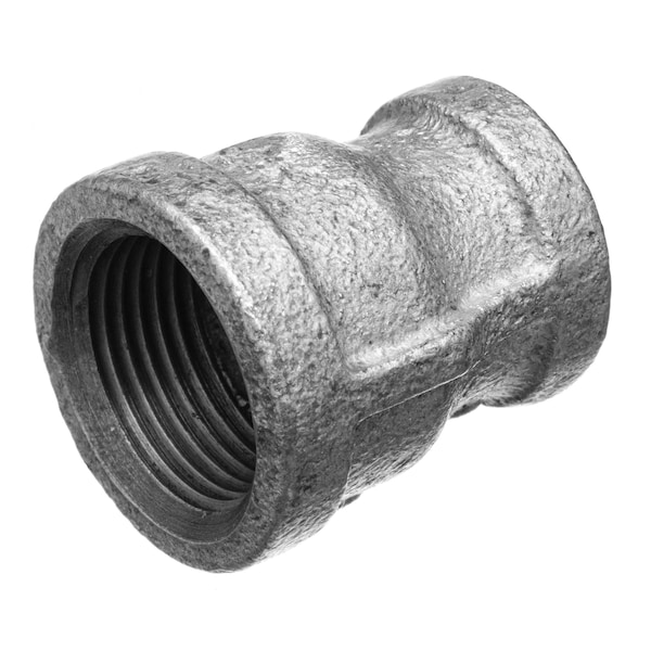Usa Industrials Pipe Fittings - Galvanized Malleable Iron - Class 150 - Reducing Coupling - 4in x 2in NPT Female ZUSA-PF-20747 - main
