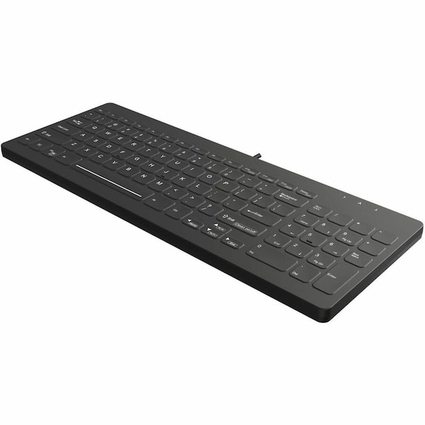 Tg3 Electronics Keyboard, Black, 0.59" H KBA-CK96-BNUN-US - main