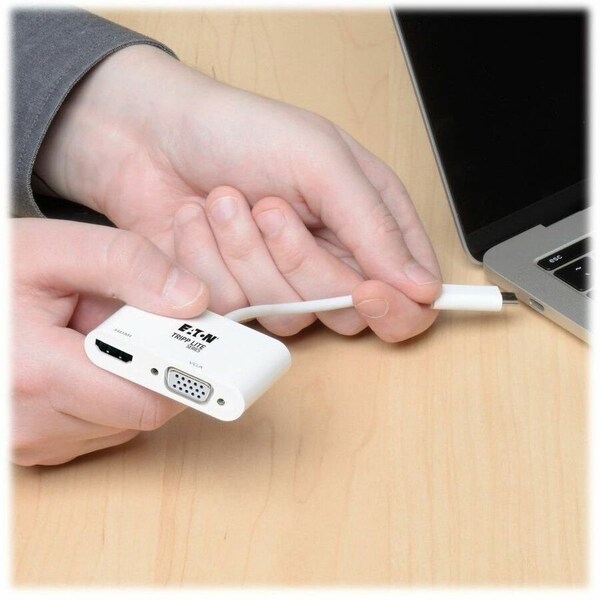 Tripp Lite USB C TO HDMI / VGA MULTIPORT U444-06N-HV4K - main