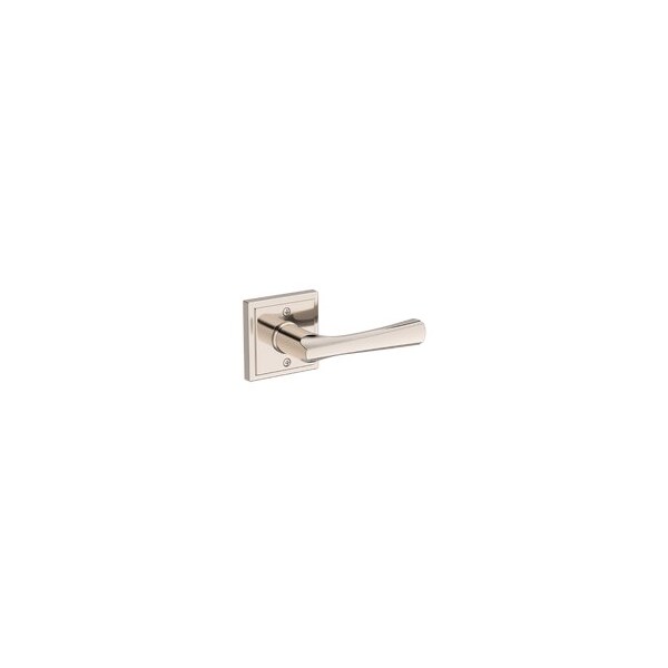Baldwin Residential Door Levers Half Dummy Right Hand Lifetime Bright Nickel HDWYNSSR055 - main