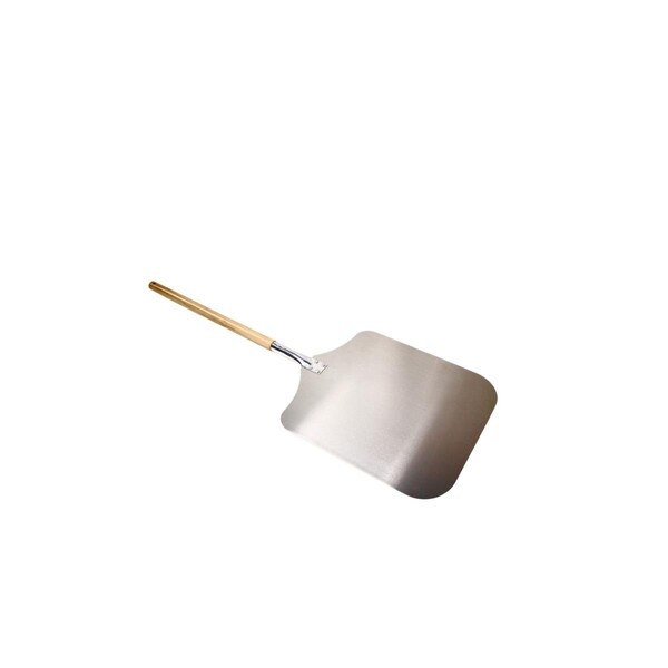 Wppo 16 x 18 x 40 in. Aluminum Pizza Peel with Wooden Handle WKPA-1640W - main