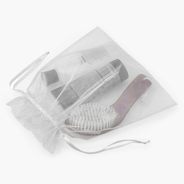 Nashville Wraps White Organza Favor Bags, 10x12, 10PK B81201 - main