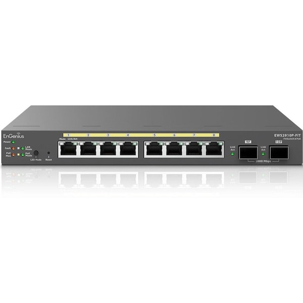 Engenius 55W Managed 8-Port Gigabit PoE L2 Switch EWS2910P-FIT - main