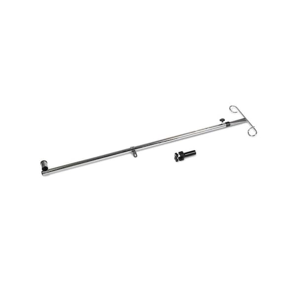 Medline Telescoping IV Pole for Excel Extra-Wide Wheelchair MDS85183 - main
