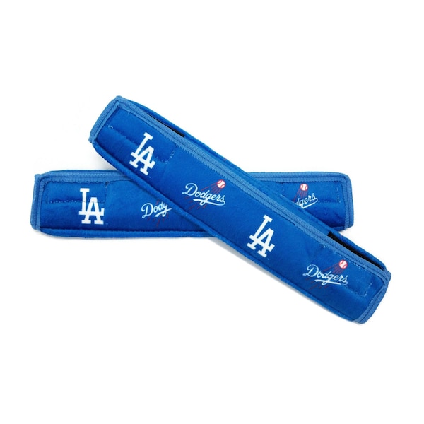 Coverking SEAT BELT PADS WITH LOS ANGELES DODGERS LOGO -HM9NGR HM9NGR - main