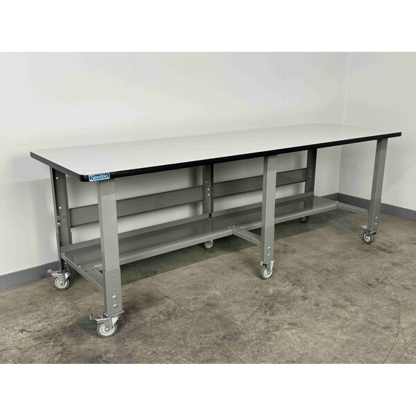Stackbin Workbench, Mobile, Height, Adj. P9630-T-3512-VB - main