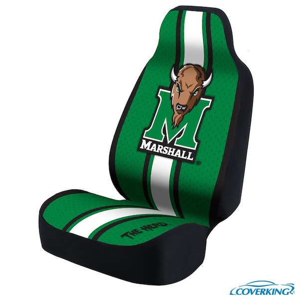 Coverking UNIVERSAL ULTISUEDE SEAT COVER DESIGNER 1PC, MARSHAL UNIVERSITY, ELA040 USCSELA040 - main