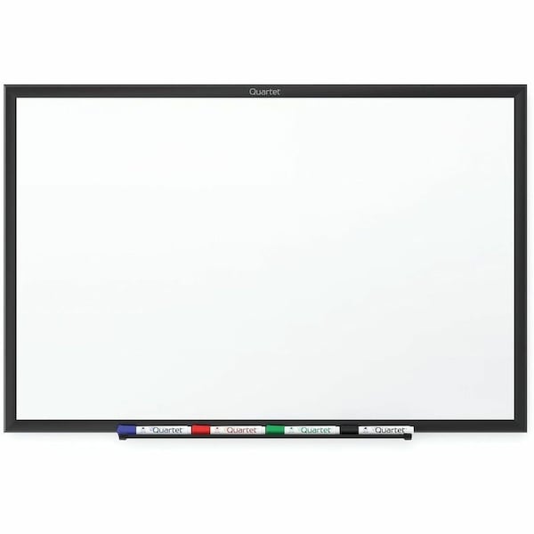 Quartet Mfg. Quartet, CLASSIC SERIES TOTAL ERASE DRY ERASE BOARD, 96 X 48, WHITE SURFACE, BLACK FRAME S538B - main