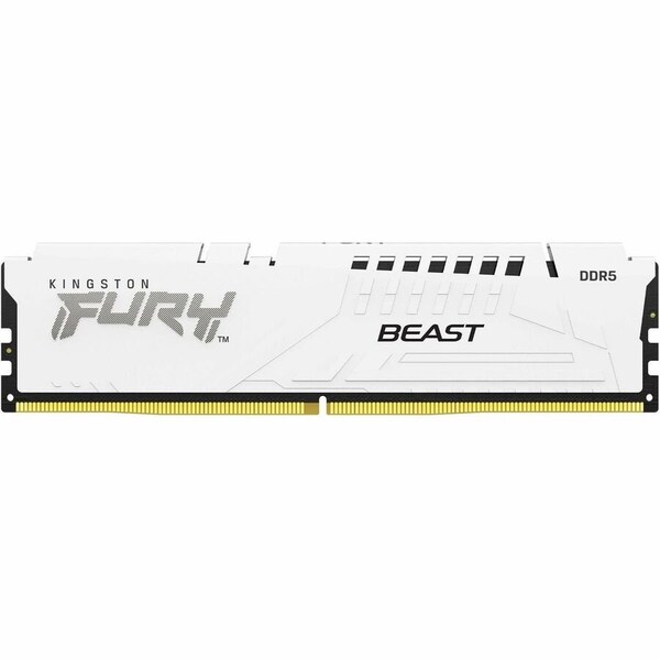 Kingston 16GB 6400MT/s DDR5 CL32 DIMM FURY Beast White EXPO KF564C32BWE-16 - main