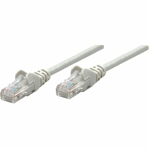 Intellinet Network Solutions 1.5 Ft Grey Cat6 Snagless Patch Cable 340427 - main
