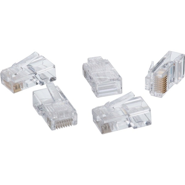 Ideal Cat5E Std Mod Plg Rj45 100/Jar, PK100 86-396J - main