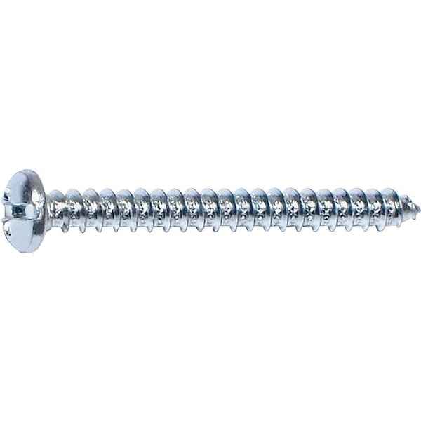 Midwest Fastener Thread Cutting Screw, #14 x 1 in, Zinc Plated Combination Phillips/Slotted Drive 03210 - main