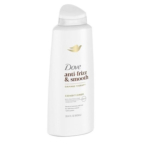 Dove Anti-Frizz and Smooth Conditioner, 20.4 Fluid Ounce, 4PK 20847 - main
