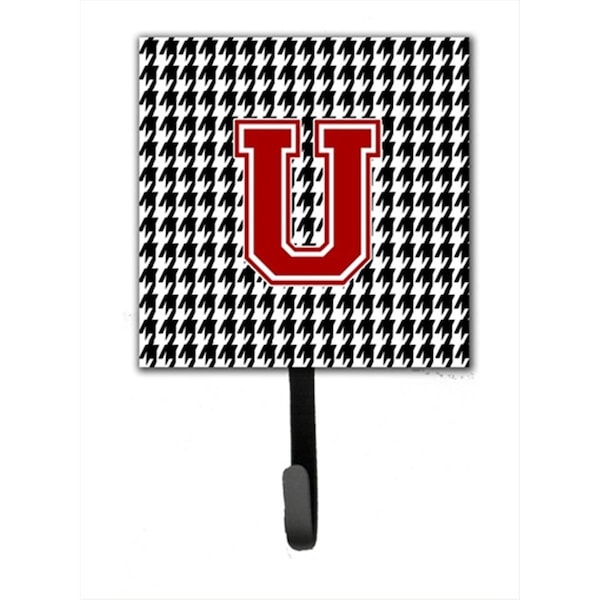 Carolines Treasures Monogram - Initial U Houndstooth Leash Holder Or Key Hook CJ1021-USH4 - main