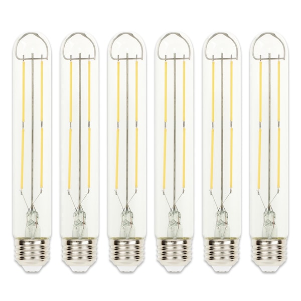 Westinghouse 10W 100W Eq. Clear T9 Dimmable Filament LED Light Bulb, Medium Base, 6PK 5338020 - main