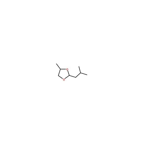 Ak Scientific 2-Isobutyl-4-methyl-1, 3-dioxolane (25ml), CAS 18433-93-7 5666AL-25ml - main