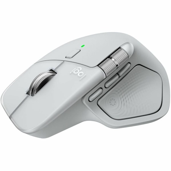 Logitech MX MASTER 4 MOUSE FOR MAC (WHITE SILVER) 910-007574 - main