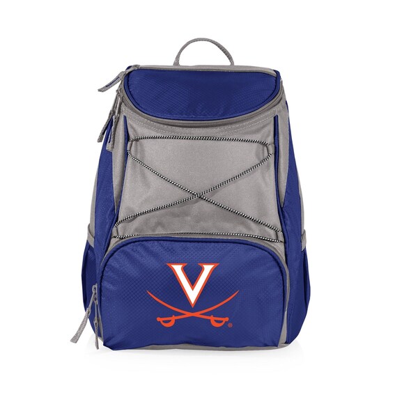 Picnic Time Family Of Brands NCAA Virginia Cavaliers PTX Backpack CoolerNavy Blue with Gray Accents 633-00-138-594-0 - main