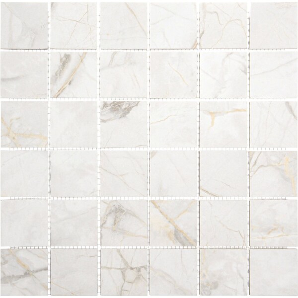 Andova Tiles Venataro 2-in. x 2-in. Polished Natural Stone/ Marble Porcelain Floor and Wall Mosaic Tile, 2PK ANDVENA1534 - main